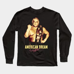 Dusty Rhodes Vintage - The American Dream Long Sleeve T-Shirt